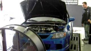 2003.5 Mazdaspeed Protege dyno pull #1 4/25/09