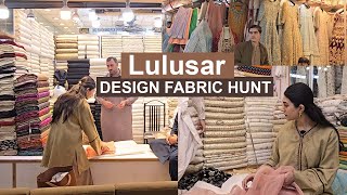 Epic Lulusar Viral Design Hunt: Discovering Fabrics at Rabi Center!