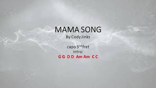 Mamma Song by Cody Jinks - Easy acoustic chords and lyrics