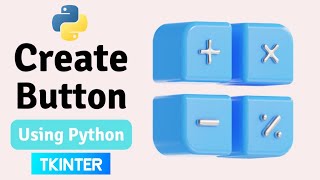 How to Create Rounded Button in Tkinter Python | Coustom Button Tkinter | Code_with_Coffee