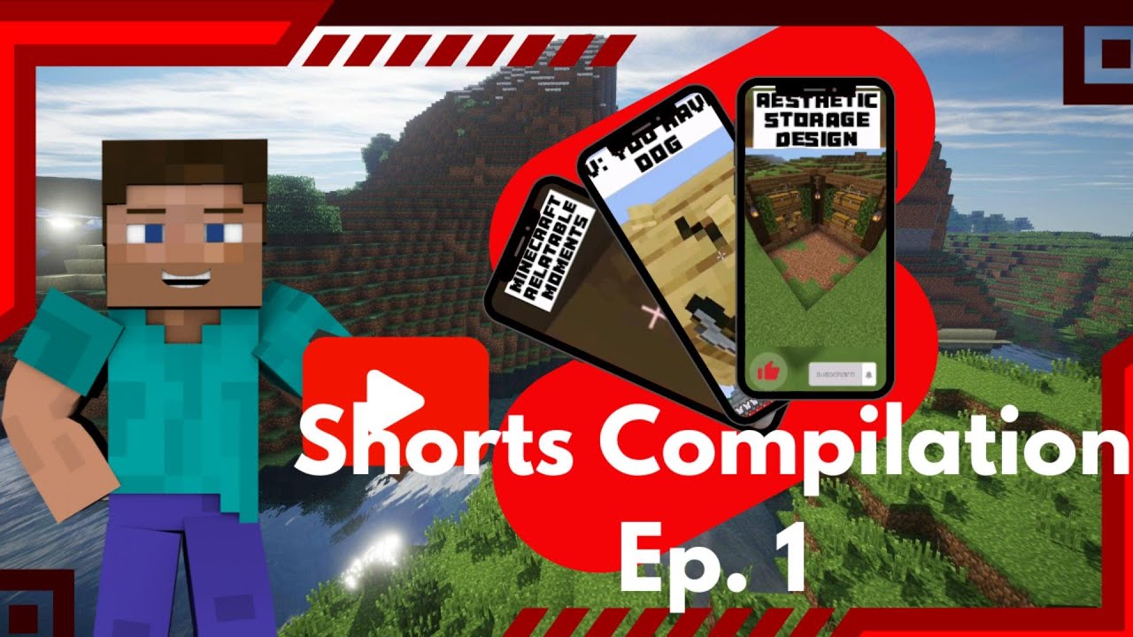 Minecraft Shorts Compilation Youtube