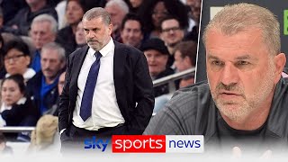 "The worst experience i've had as a football manager" - Ange Postecoglou on Tottenham vs Man City