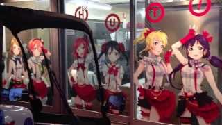 ラブライブとコラボしたピザハット音ノ木坂店