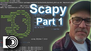 Scapy and Python part 1 - install run sniff