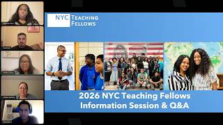 NYC Teaching Fellows 2026 Information Session