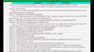 DB2 Sql Codes