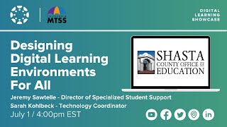 Designing Digital Learning Environments For All