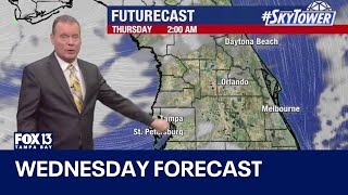 Tampa weather | Wednesday forecast