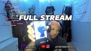 D Lou First Stream Back In NYC (FULL STREAM)