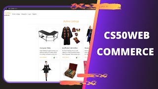 CS50 WEB DEVELOPMENT | PROJECT 02 - COMMERCE