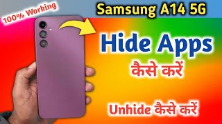 How to hide app in Samsung Galaxy a14 hide apps, Samsung a14 hide apps, A14 hide apps