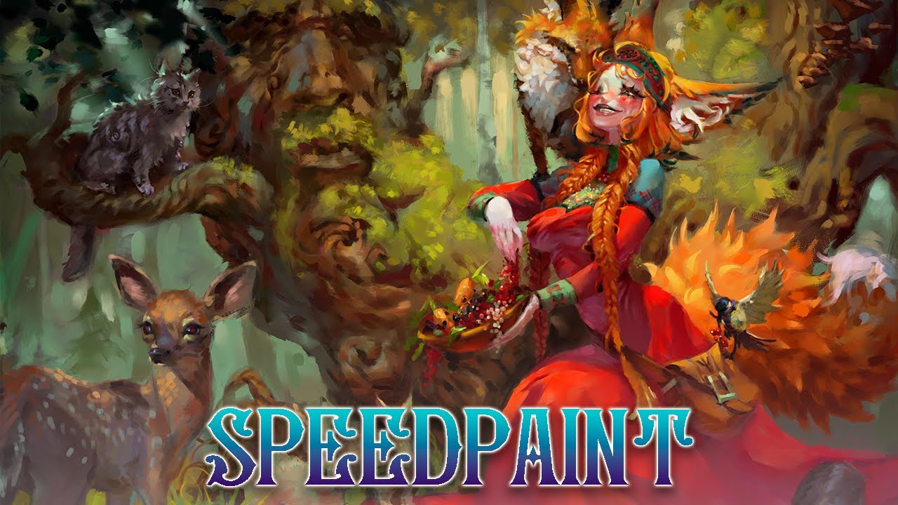 Photoshop Painting Speedpaint Youtube
