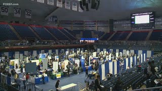 UConn campus buzzing as Final Four-weekend approaches