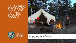 Colorado's Big Game License Basics: Applying as a Group