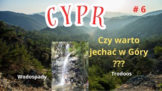 Cypr Góry Trodoos Wodospady