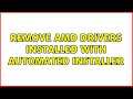 Ubuntu: remove amd drivers installed with Automated installer