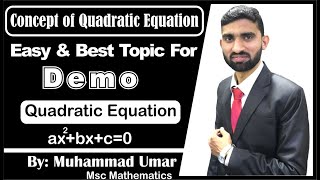 Easy and best topic for Mathematics Demo