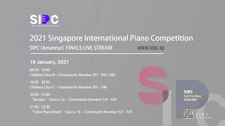 2021 Singapore International Piano Competition Final