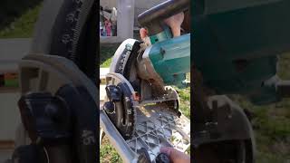 Track Saw Hack: Cutting Angles Beyond Its Capacity! #TrackSaw #WoodworkingHacks #makita