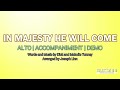 In Majesty He Will Come | Alto | Vocal Guide by Sis. Jewess Panganiban