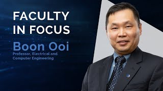 Faculty in Focus: Boon Ooi