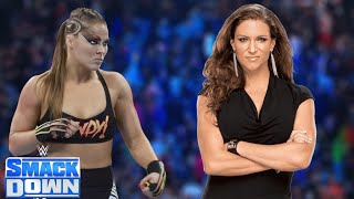 WWE Full Match - Rounda Rousey Vs. Stephanie Mic Nahon : SmackDown Live Full Match