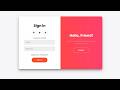 Create Animated Login & Register Form | HTML CSS JavaScript Full Tutorial
