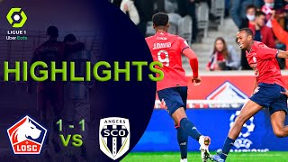LOSC Lille - Angers 1-1 Résumé | Ligue 1 Uber Eats 2021/2022