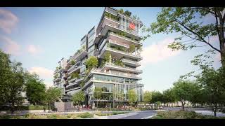 Proyecto edificio corporativo Santander Chile