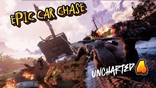 Uncharted 4: The Most Epic Car Chase Ever! (Explosive Action \u0026 Crazy Stunts)