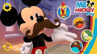 Mickey Mouse Tries Super Funny Camera Filters 🤪📱| Me & Mickey | Vlog 47 | @Disney Junior
