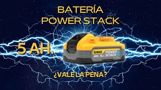 NUEVA Batería DEWALT Power Stack de 5 amps ¿Vale la pena?