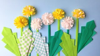 折り紙 切り紙 バラの花 立体 折り方 Niceno1 Origami Roses Flower 3d Tutorial