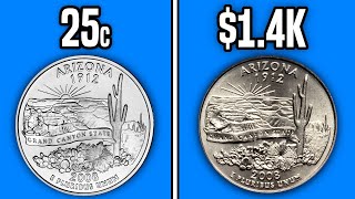 2008 State Quarter from Arizona worth BIG MONEY!