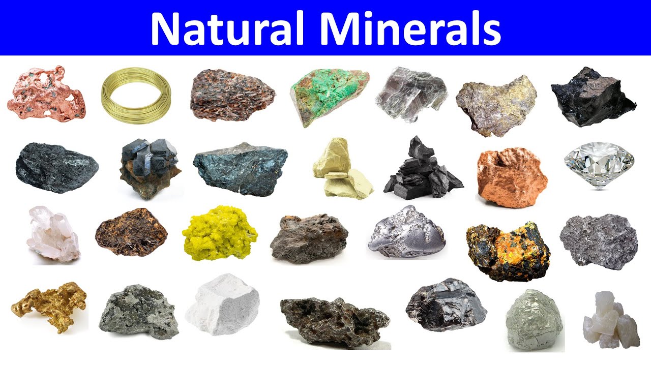 Minerals Name In Hindi And English With Picture | Mineral Vocabulary ...