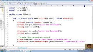 47 Advanced Java Tutorial |JDBC| pl sql Procedure with JDBC appl for authentication | adv java