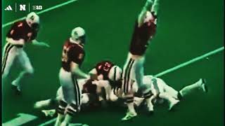 Legendary Hit by John Ruud, Coach Osborne defeats #1 OU