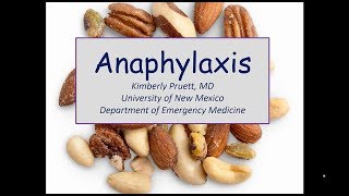 Anaphylaxis Training