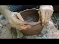 Primitive Technology Termite clay kiln & pottery