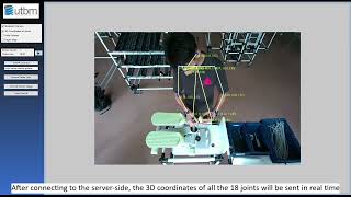 UN56 (P21): Worker Skeleton Tracking with Intel RealSense Depth Camera D455