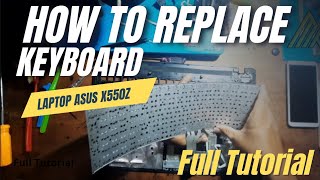 🔴HOW TO REPLACE KEYBOARD ASUS‼️#trending #viralvideo #repair #tutorial #news #fypシ゚viral #fyp