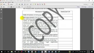 PROJECT COST ESTIMATING COURSE - LECTURE 4 - REQUEST FOR PROPOSAL (RFP)