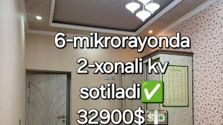 6-mikrorayonda 2-xonali kv sotiladi👍 #uylar #квартиры #home #uy #kvartira #arzonuylar #uyjoy