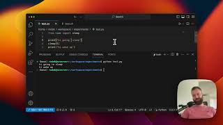 Modifying Running Python vs. Bash Script: What Happens?