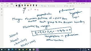 AY21-22-STO13-Lecture 39 - Maximal Margin Classifier
