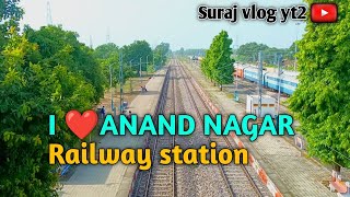I ❤️ Anand Nagar Railway station || today special vlog || #minivlog #youtubevideo #travelvlog #vlogs