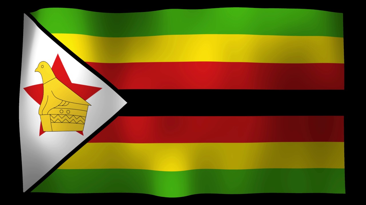 Free Zimbabwe Flag 4k Motion Loop Stock Video Youtube