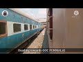 06128 gurvayur chennai express journey compilation 22222 ed wap 4 madurai srirangam slr coach