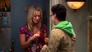 Leonard gives Penny a snowflake from the North Pole | Big Bang Theory |