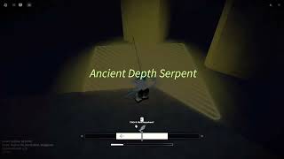 ANCIENT DEPTH SERPENT IN THE ABSOLUTE DARKNESS EVENT | DEPTH'S DARKNESS | Roblox Fisch 🐟